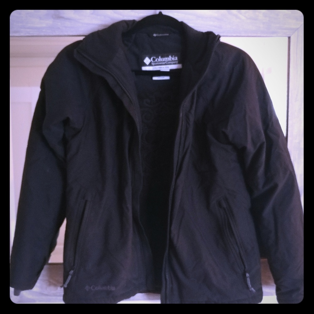 Womens Black Columbia Size S